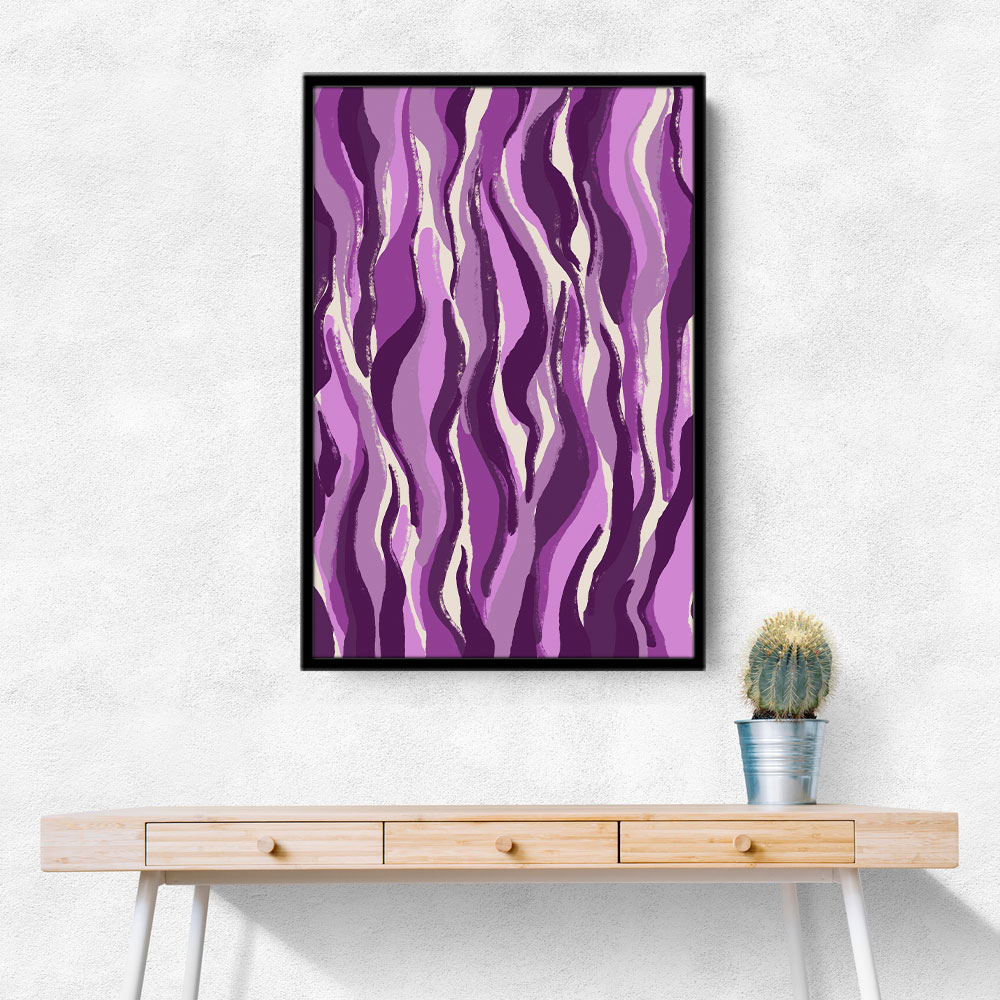 Purple Tiger Pattern