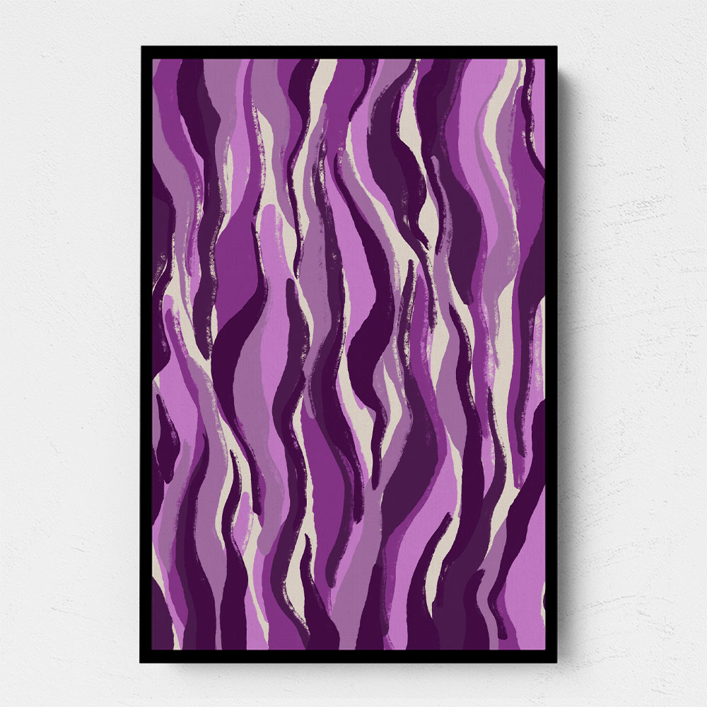 Purple Tiger Pattern