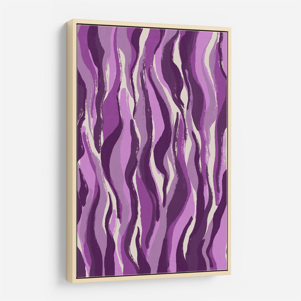 Purple Tiger Pattern