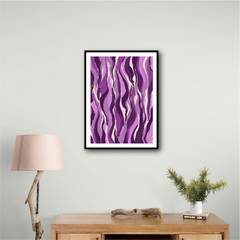 Purple Tiger Pattern