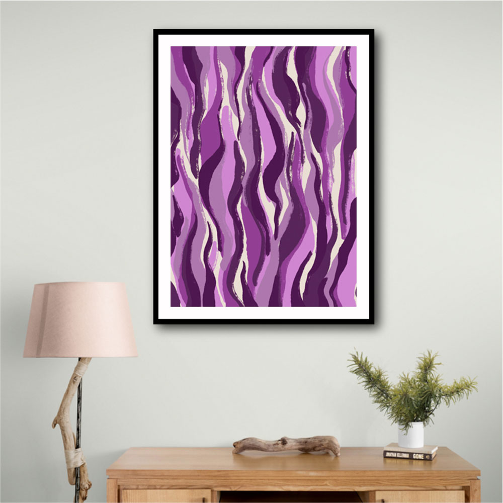 Purple Tiger Pattern