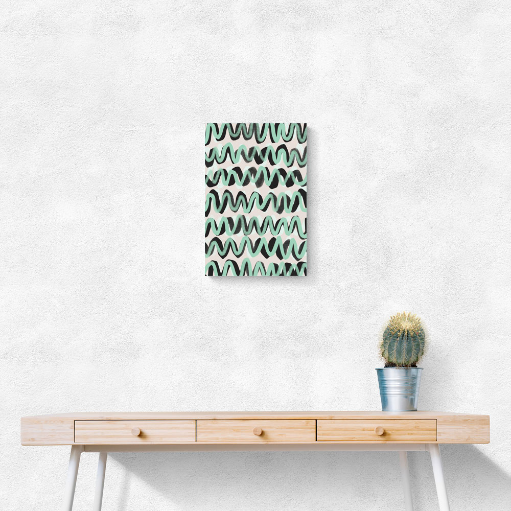 Turquoise ZigZag Pattern Turquoise ZigZag Pattern