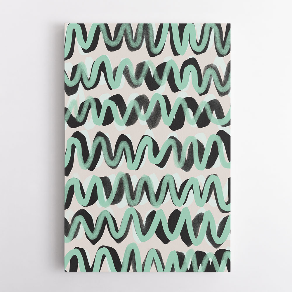 Turquoise ZigZag Pattern Turquoise ZigZag Pattern