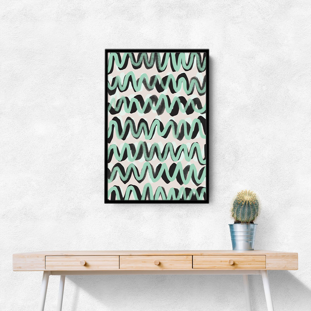 Turquoise ZigZag Pattern Turquoise ZigZag Pattern