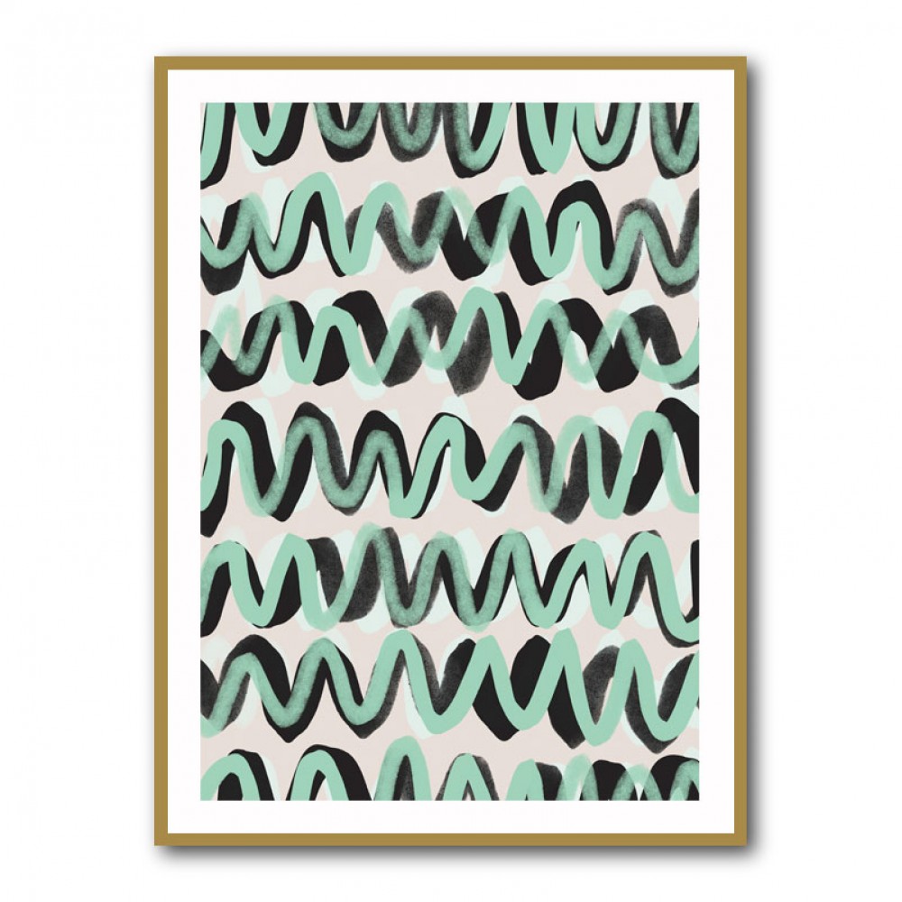 Turquoise ZigZag Pattern Turquoise ZigZag Pattern