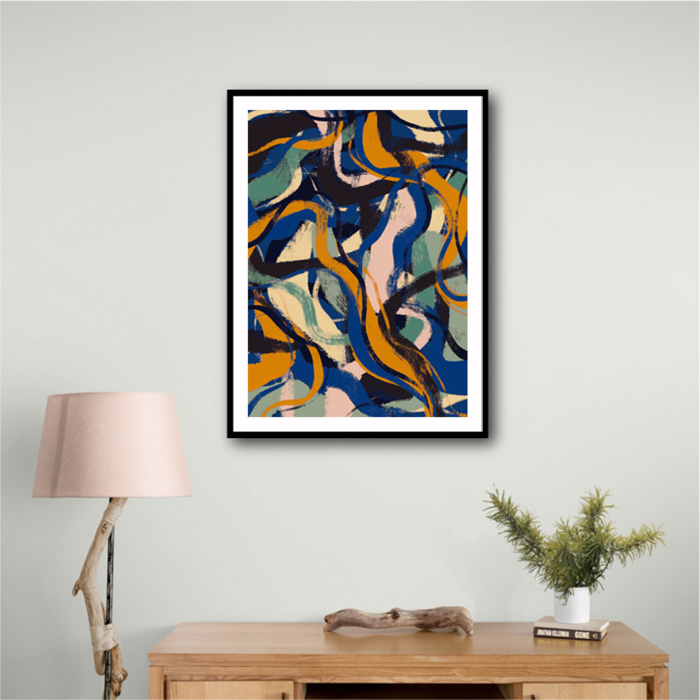 Colorful Strokes Pattern