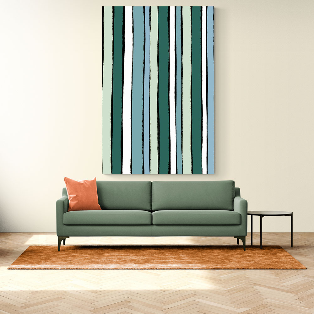 Smaragd Green Stripes Smaragd Green Stripes
