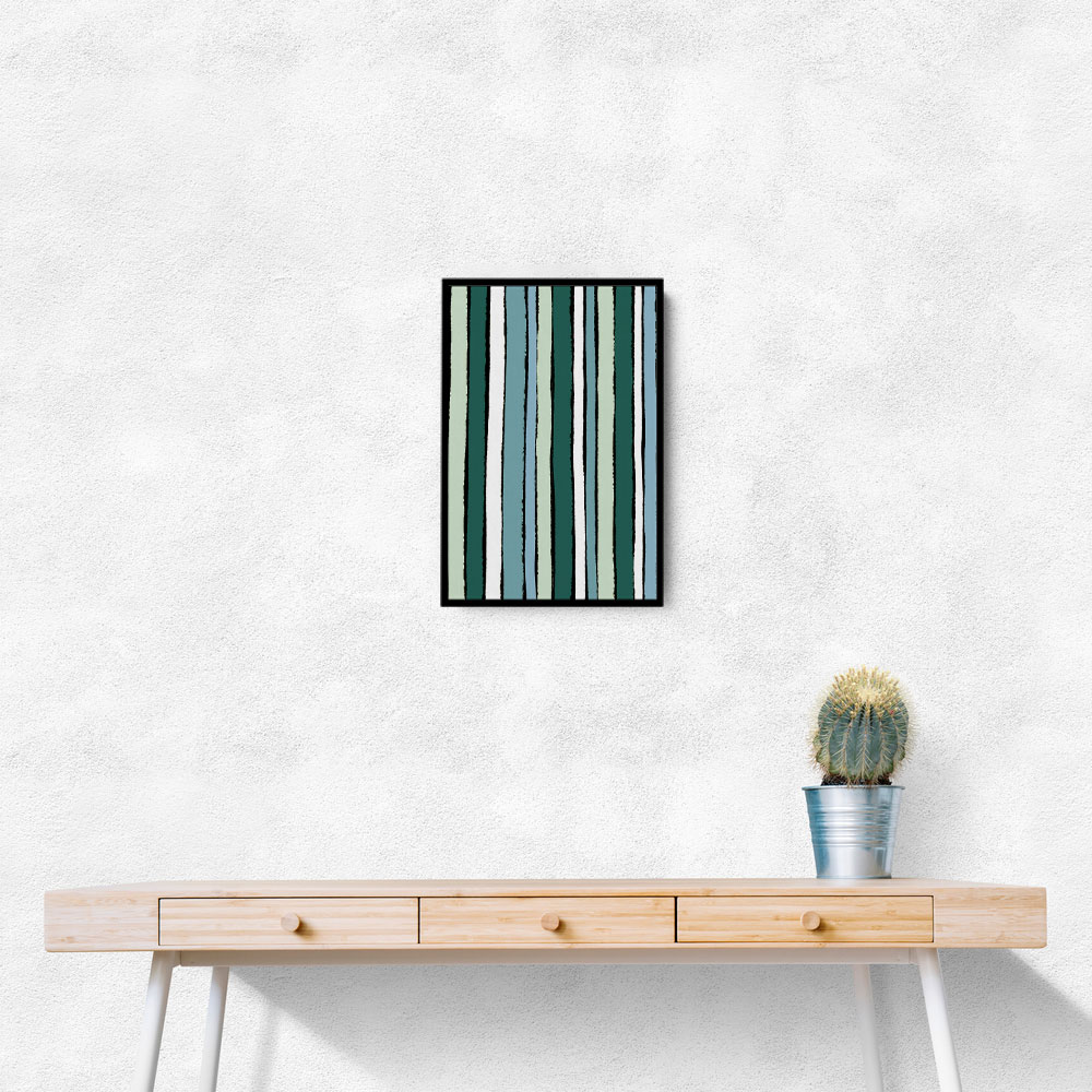 Smaragd Green Stripes