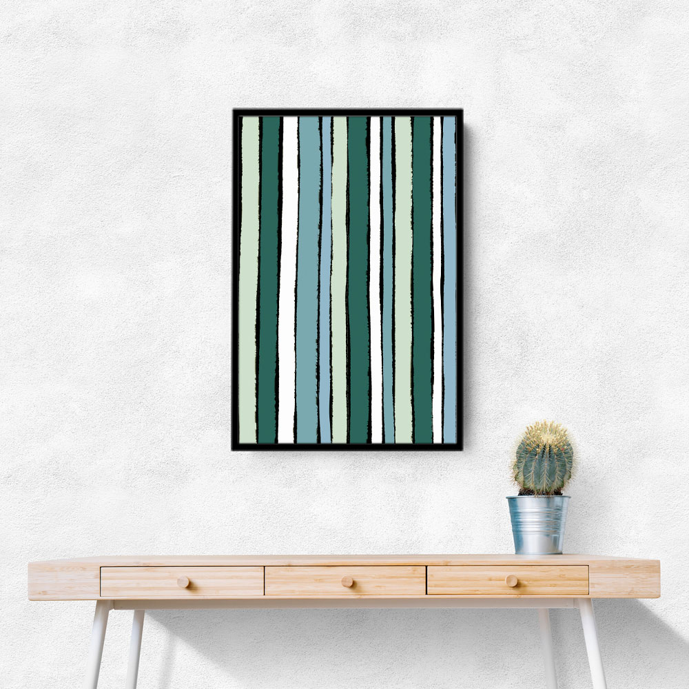 Smaragd Green Stripes