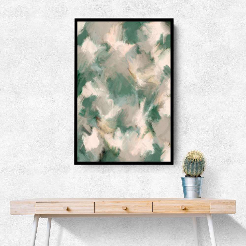 Wiped Jungle Pattern Wiped Jungle Pattern