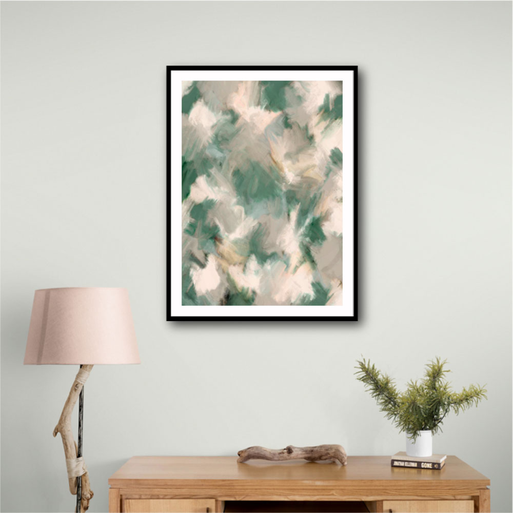 Wiped Jungle Pattern Wiped Jungle Pattern