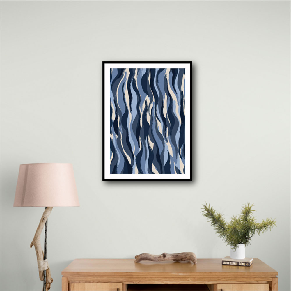 Blue Tiger Pattern Blue Tiger Pattern