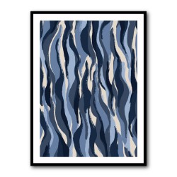 Blue Tiger Pattern