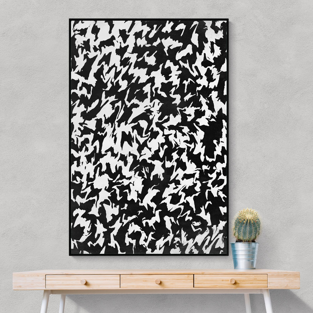 Black And White Zig Zag Pattern