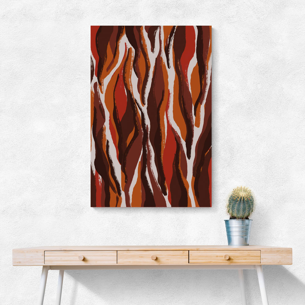 Earthy Tiger Pattern Earthy Tiger Pattern