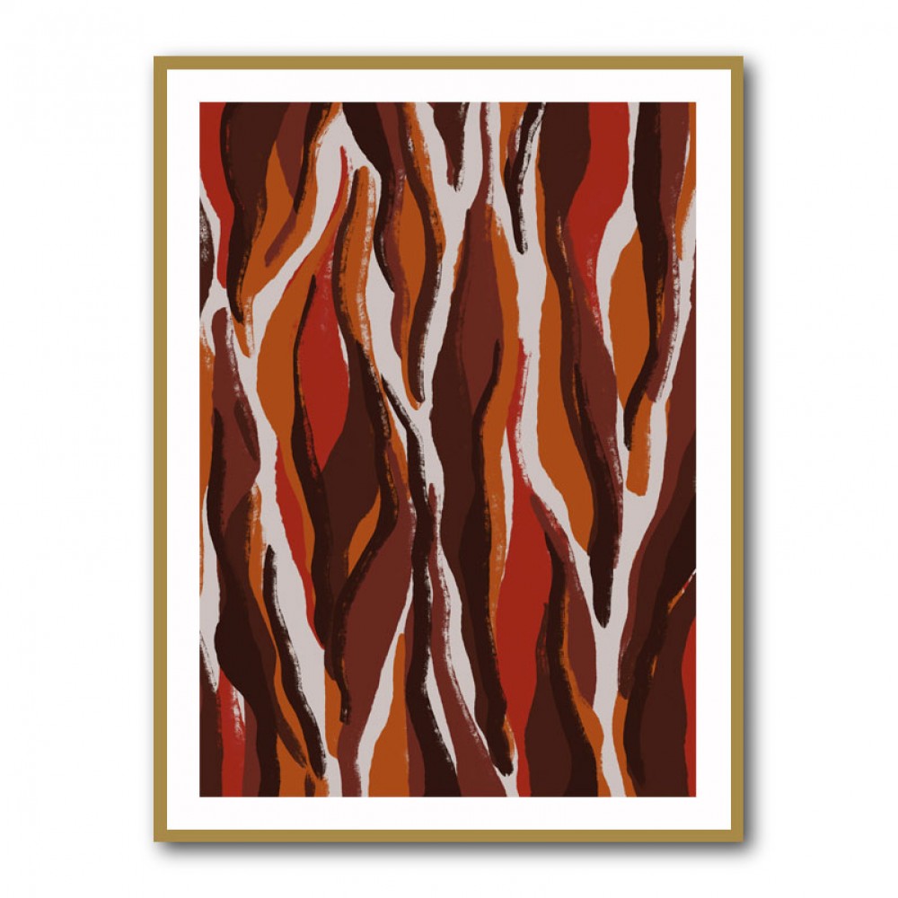 Earthy Tiger Pattern Earthy Tiger Pattern