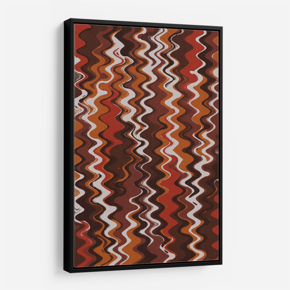 Earthy Color Zig Zag Pattern