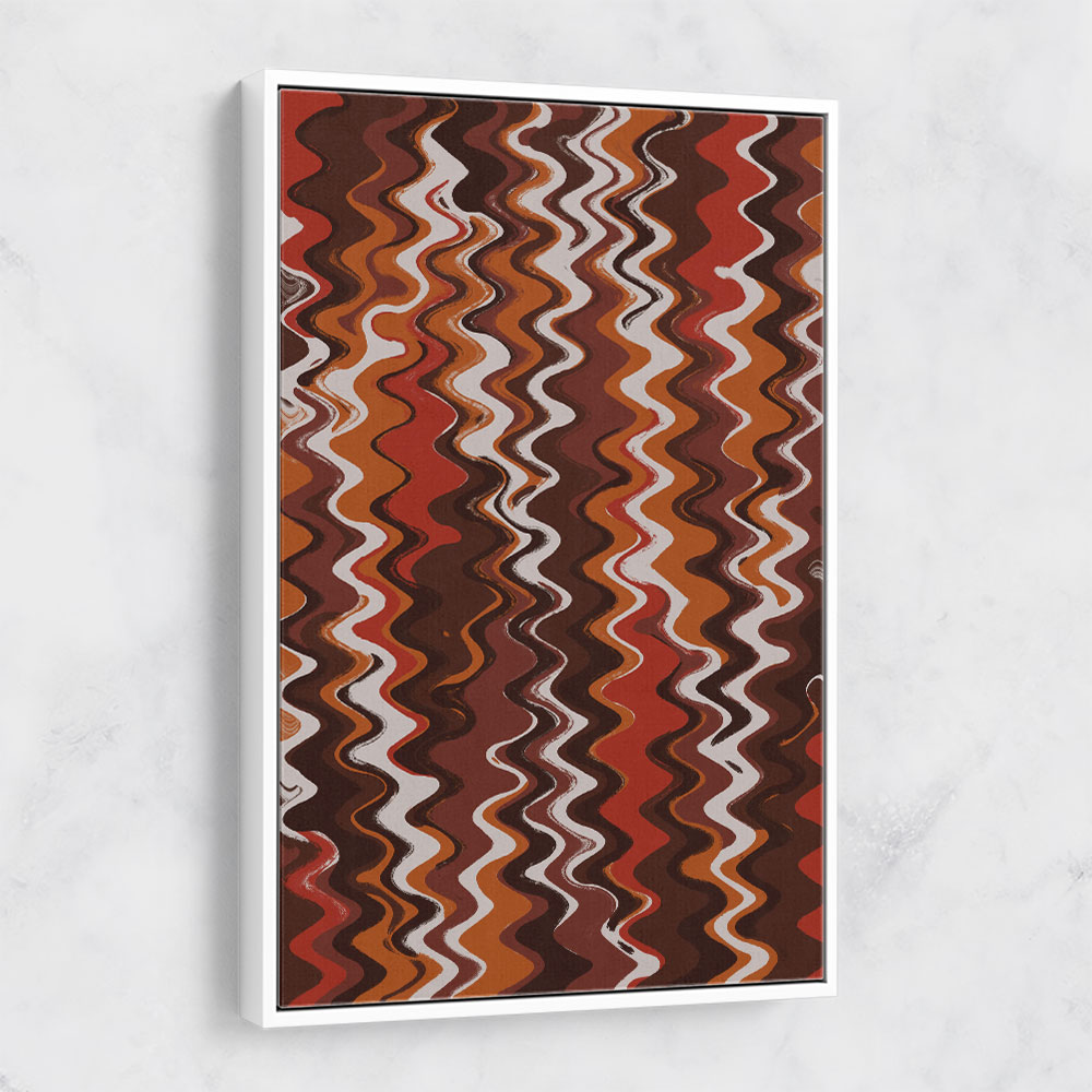 Earthy Color Zig Zag Pattern