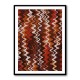 Earthy Color Zig Zag Pattern