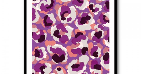 Viola Pattern Wall Art