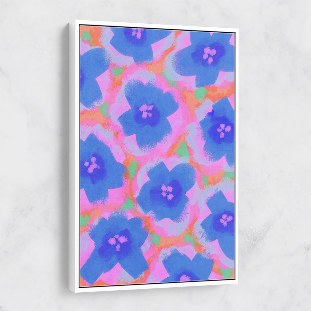 Purple Flowers Pattern