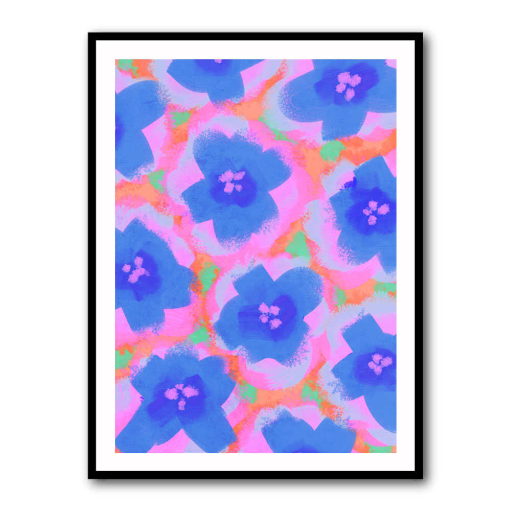 Purple Flowers Pattern