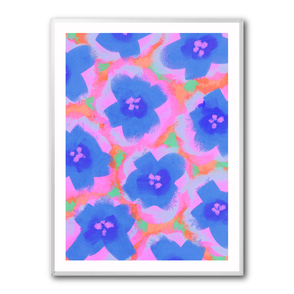 Purple Flowers Pattern