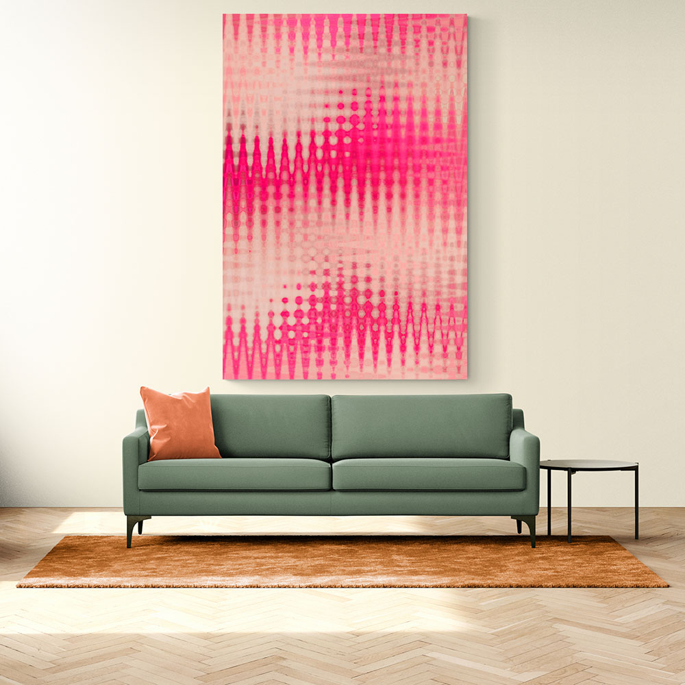 Pink Blurred Pattern