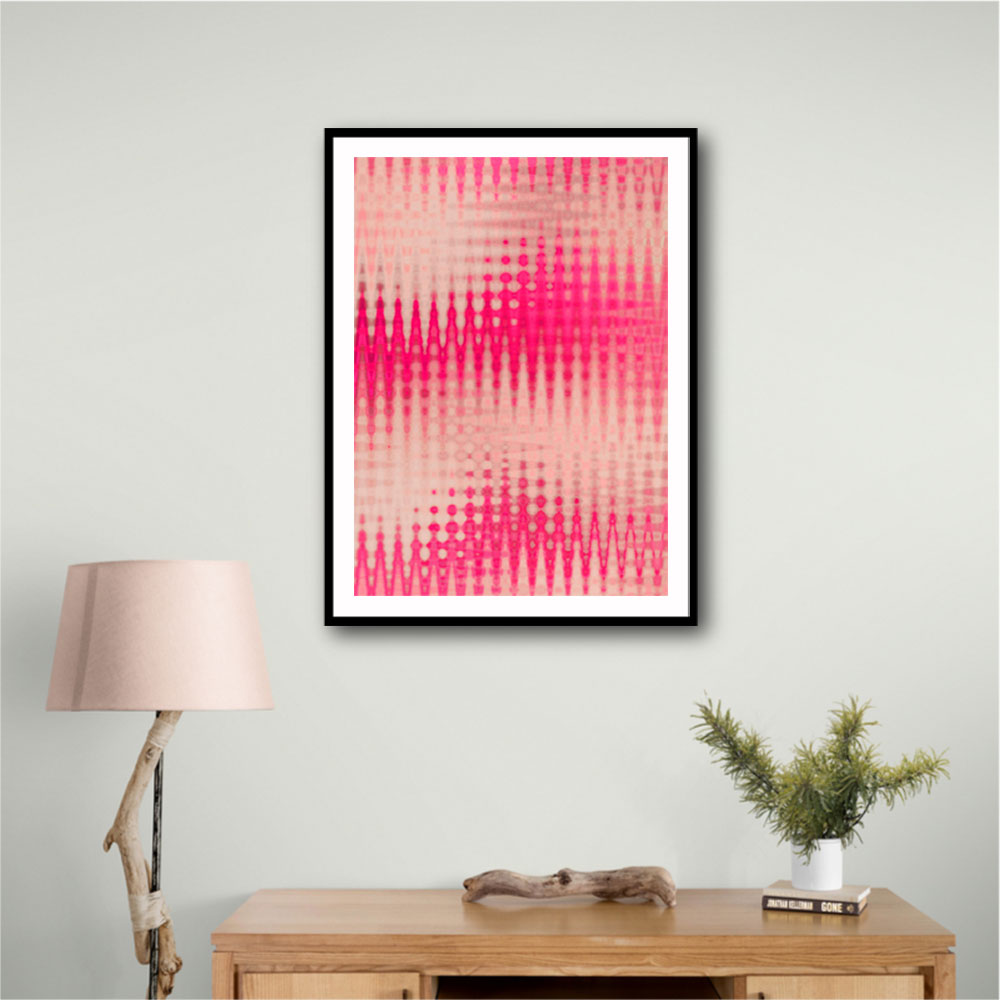 Pink Blurred Pattern