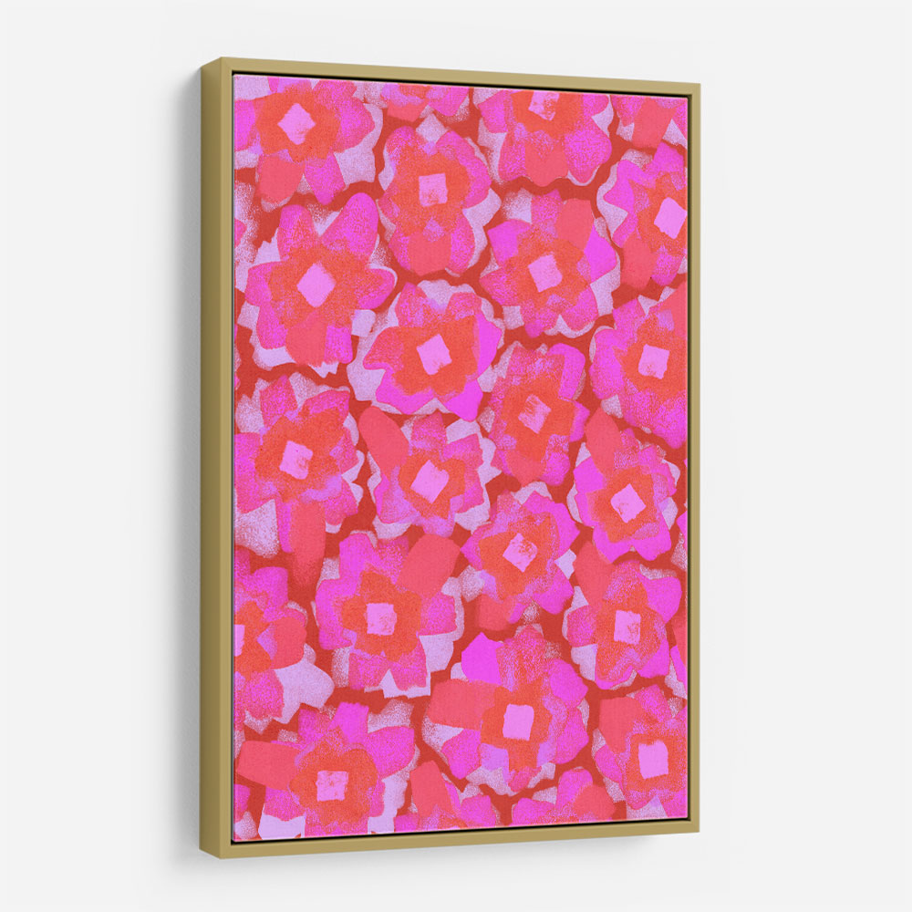 Cute Pink Blossom Pattern