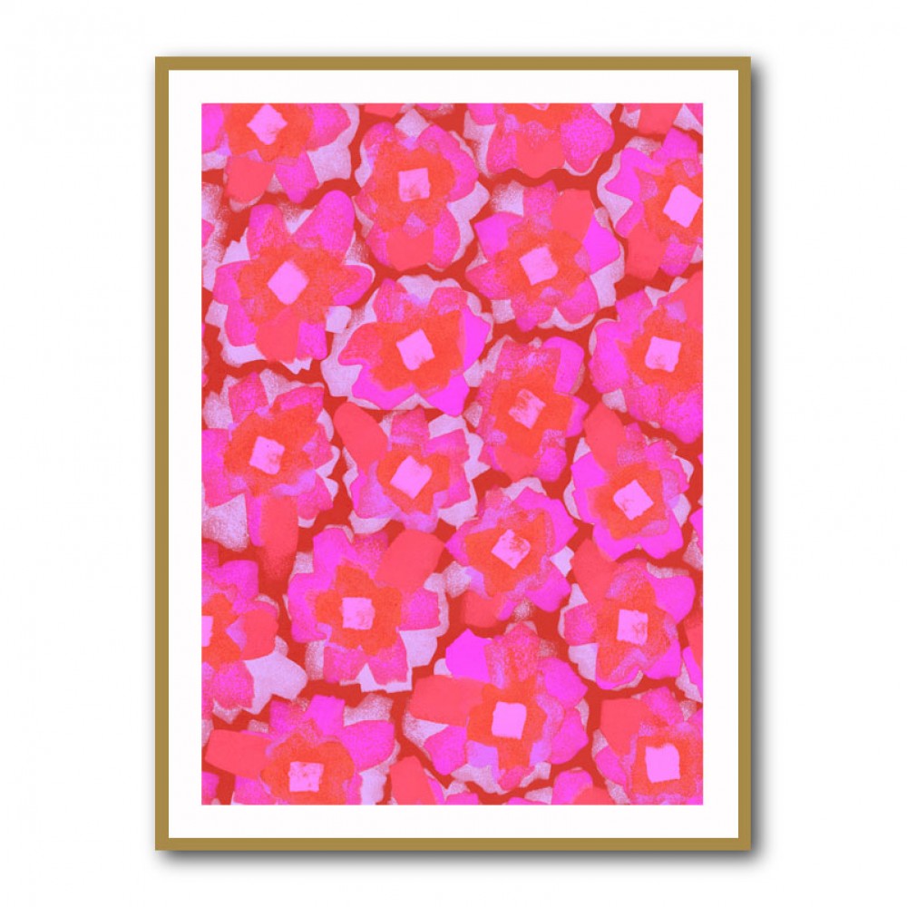 Cute Pink Blossom Pattern