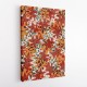 Liquid Red Orange Pattern Liquid Red Orange Pattern