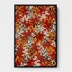 Choose Product Type:: Framed Canvas Liquid Red Orange Pattern