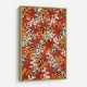 Liquid Red Orange Pattern Liquid Red Orange Pattern