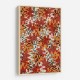Liquid Red Orange Pattern Liquid Red Orange Pattern