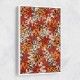 Liquid Red Orange Pattern Liquid Red Orange Pattern