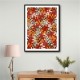 Liquid Red Orange Pattern Liquid Red Orange Pattern