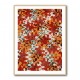 Liquid Red Orange Pattern Liquid Red Orange Pattern