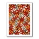 Liquid Red Orange Pattern Liquid Red Orange Pattern