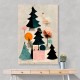 Cute Pine Tree Composition Cute Pine Tree Composition