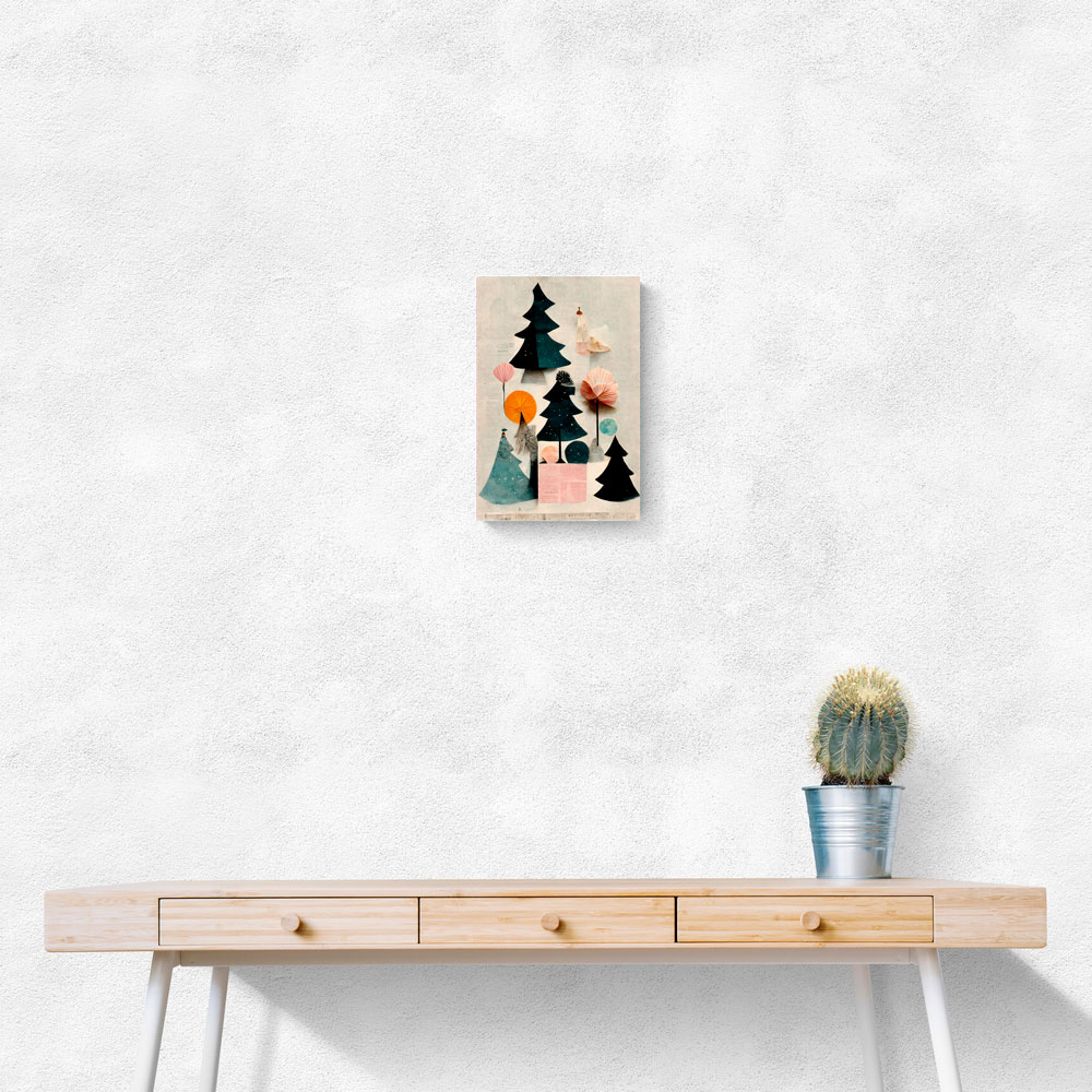 Cute Pine Tree Composition Cute Pine Tree Composition