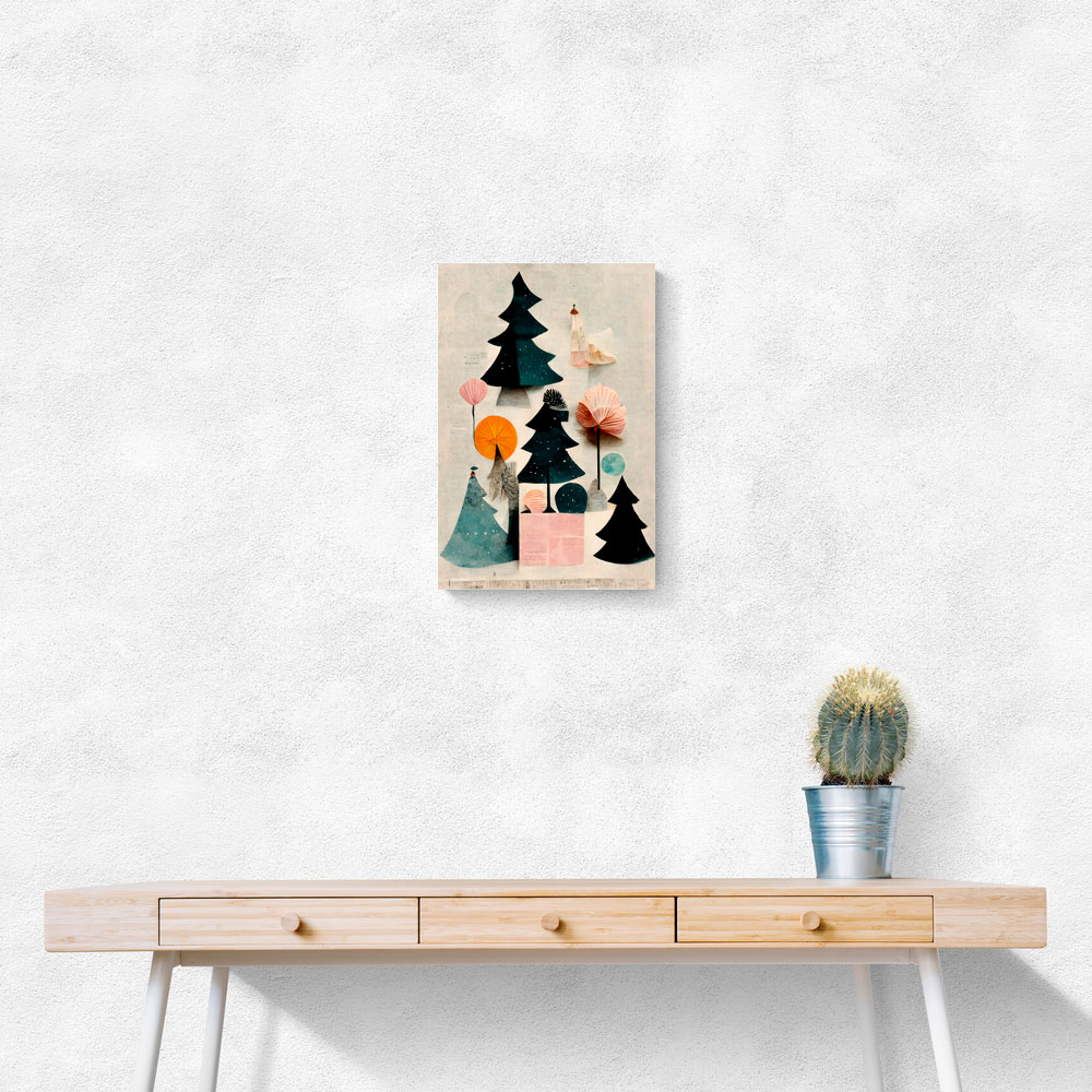 Cute Pine Tree Composition Cute Pine Tree Composition