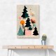 Cute Pine Tree Composition Cute Pine Tree Composition