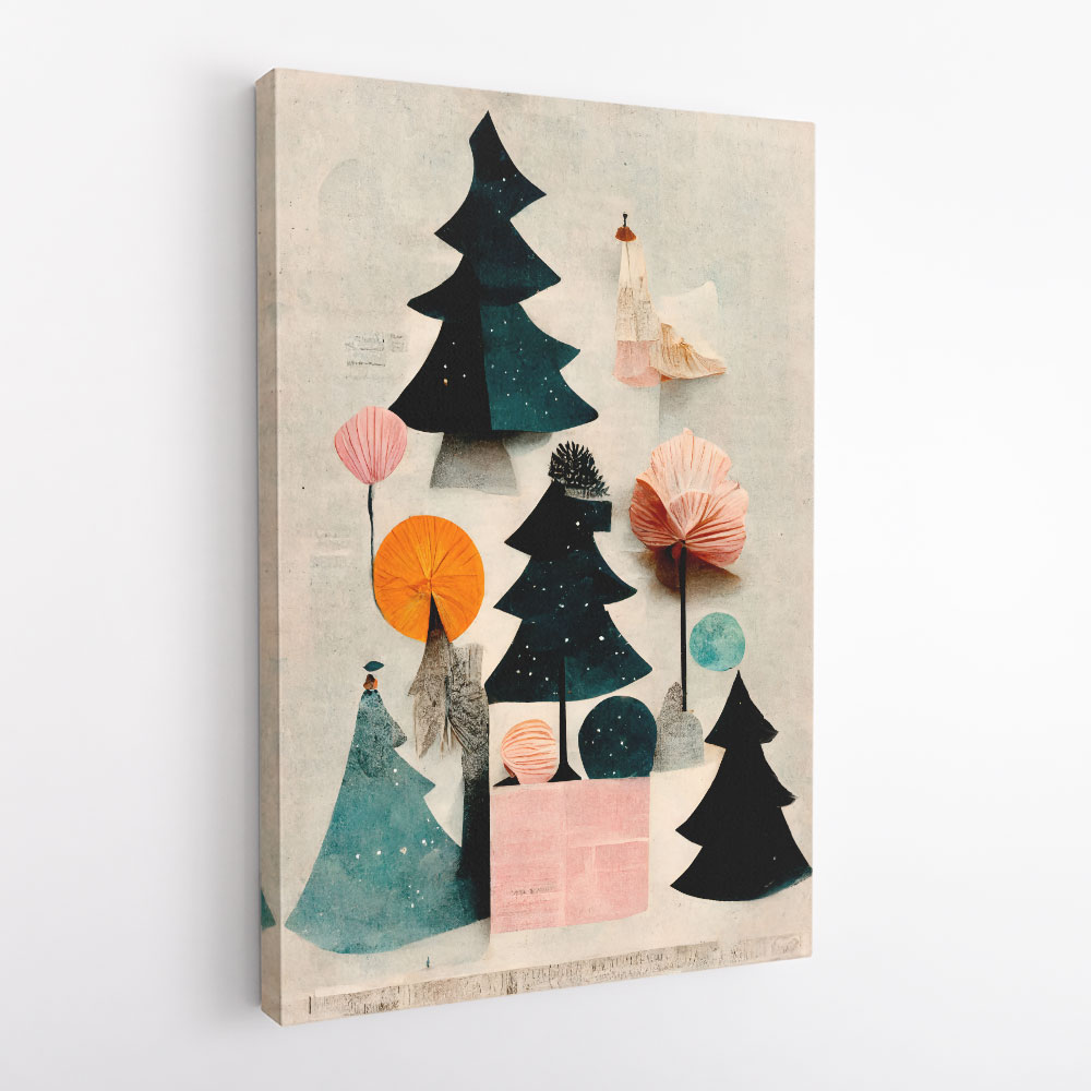 Cute Pine Tree Composition Cute Pine Tree Composition