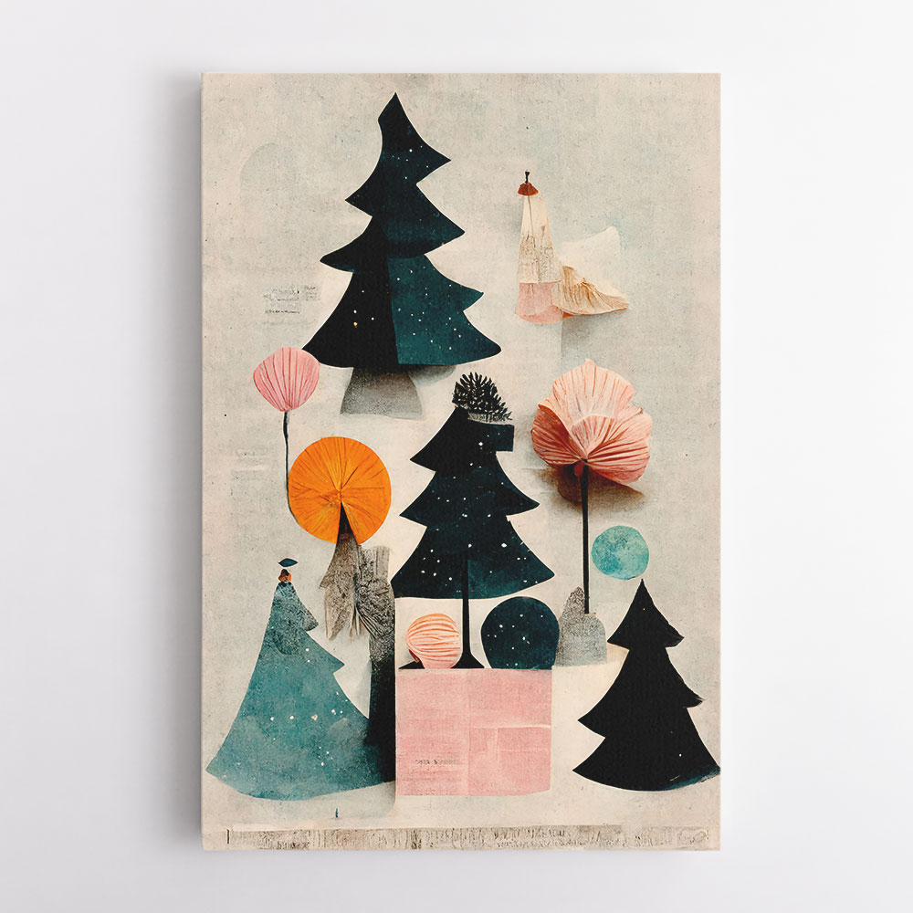 Cute Pine Tree Composition Cute Pine Tree Composition
