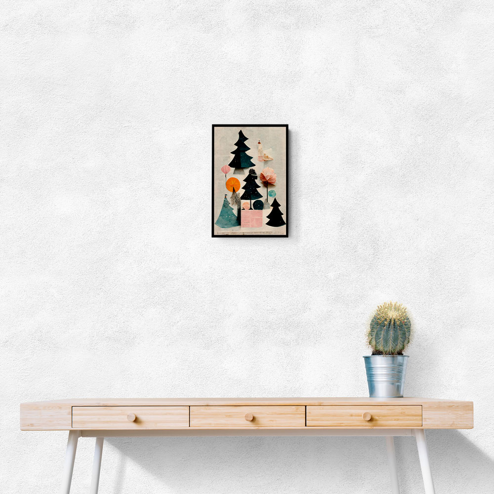 Cute Pine Tree Composition Cute Pine Tree Composition