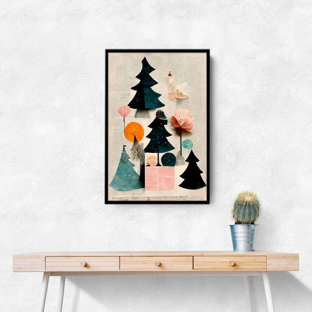 Cute Pine Tree Composition Cute Pine Tree Composition
