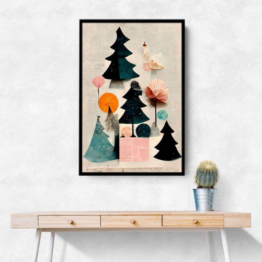 Cute Pine Tree Composition Cute Pine Tree Composition