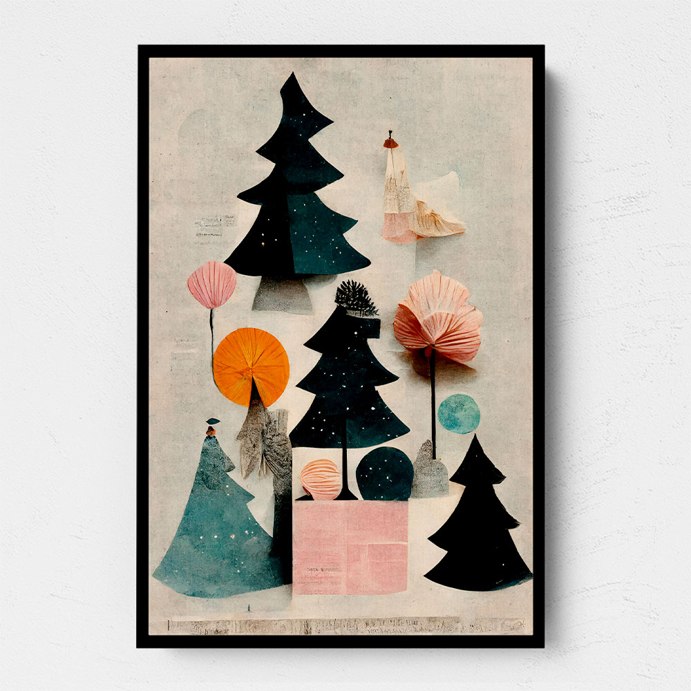 Cute Pine Tree Composition Cute Pine Tree Composition