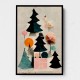 Cute Pine Tree Composition Cute Pine Tree Composition